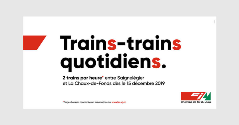 Les Chemins de fer du Jura doublent la cadence-1