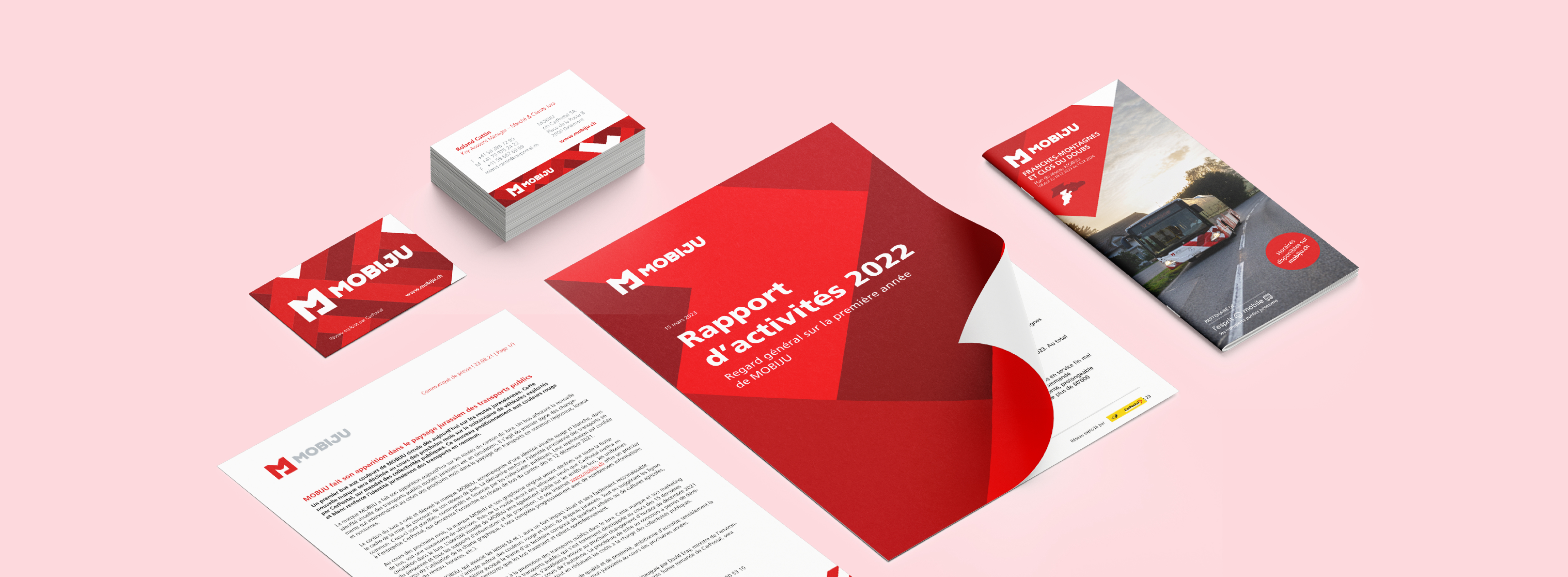 Une identité aux couleurs du Jura pour MOBIJU,  le réseau de bus pour toute une région