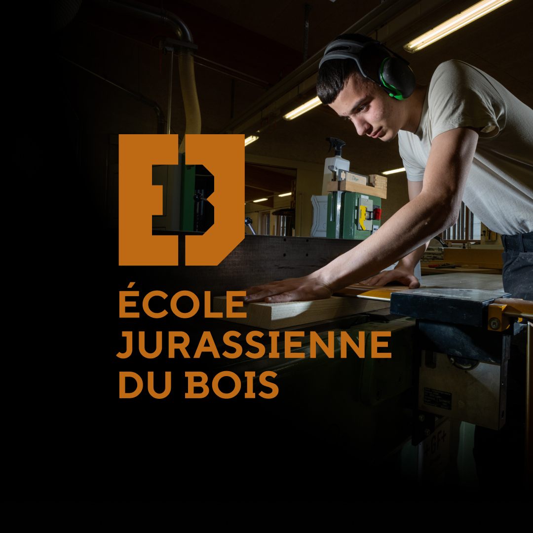 Une identité visuelle sans échardes pour l’école jurassienne du bois!