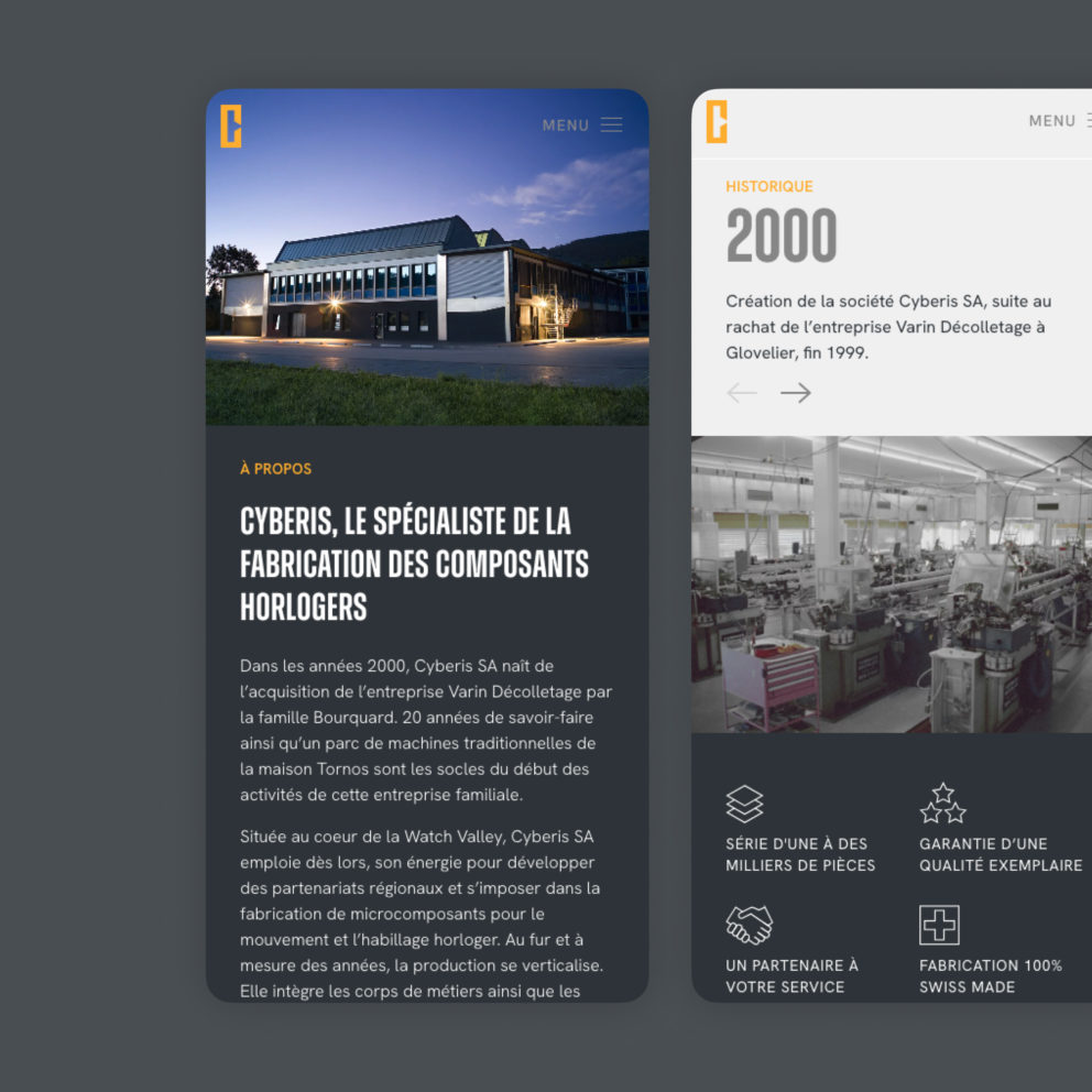 La précision du pixel pour le site Cyberis-3
