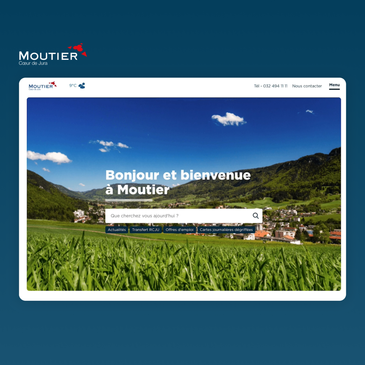 Le nouveau site de Moutier, au service des citoyens