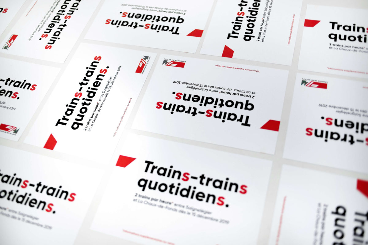 Les Chemins de fer du Jura doublent la cadence