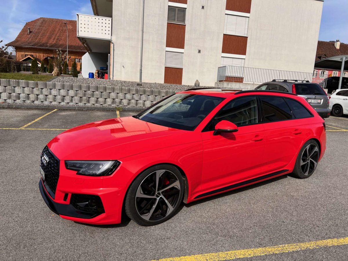 Covering complet sur une jolie Audi RS4