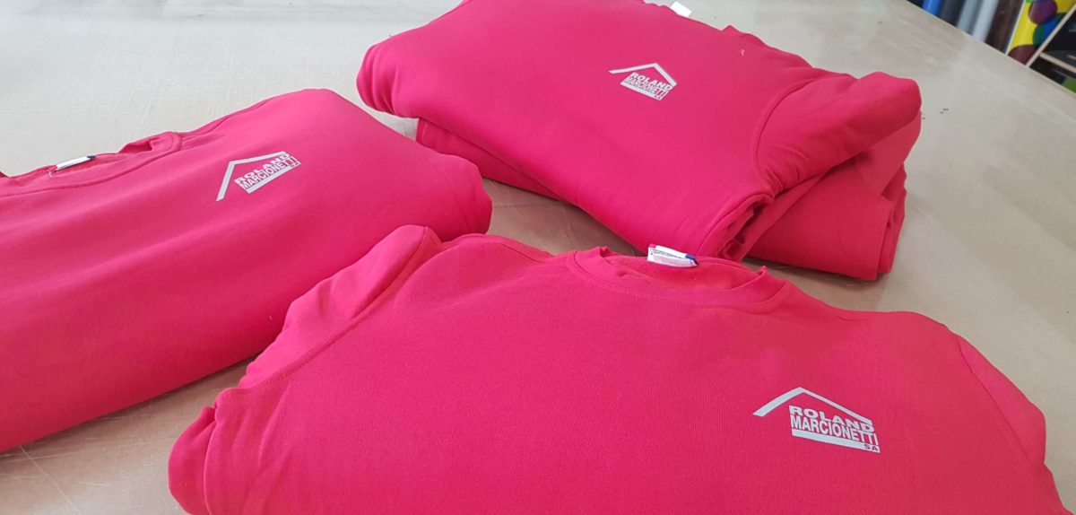 Textiles personnalisés pour les couvreurs Marcionetti