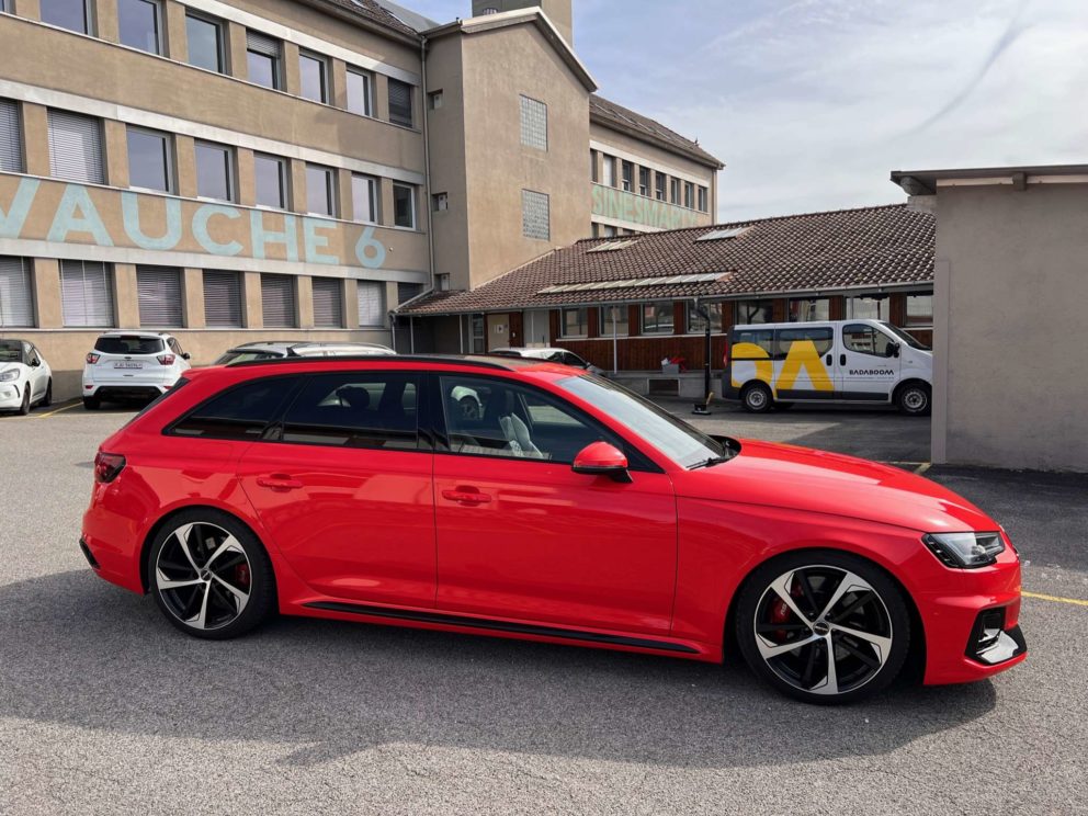 Covering complet sur une jolie Audi RS4-7