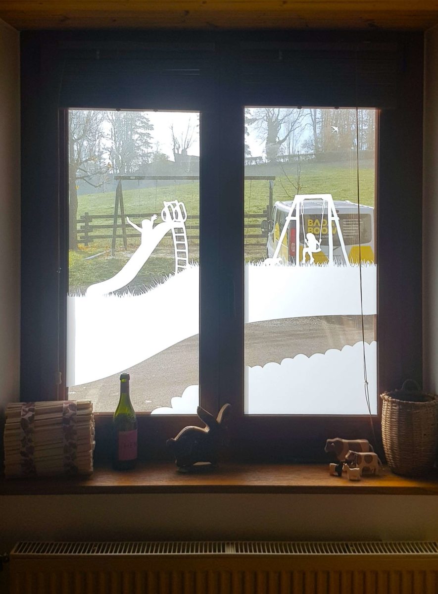 Un concept original de signalétique pour le restaurant de la Claude Chappuis