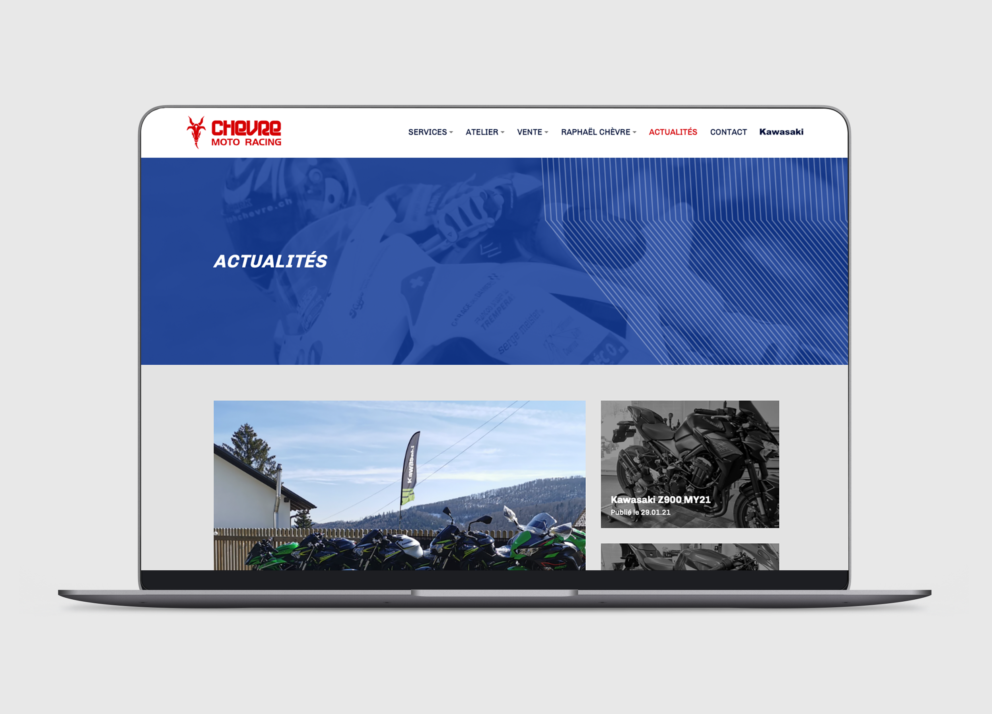 Un nouveau site pour être en tête de course!-8