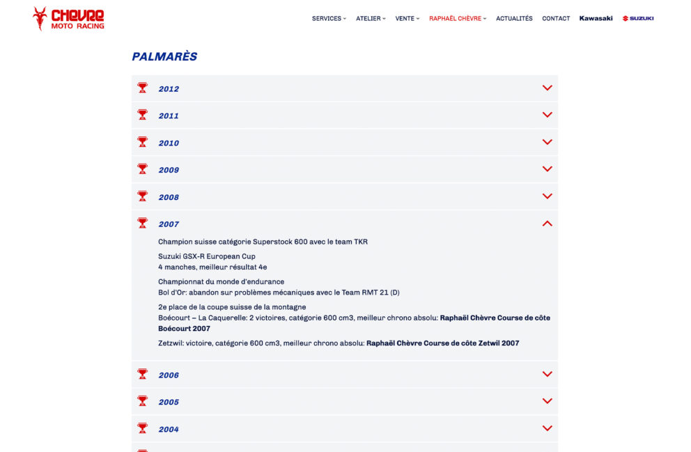Un nouveau site pour être en tête de course!-6