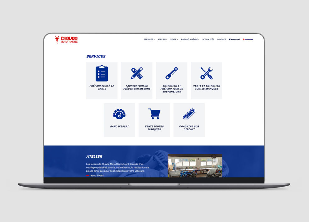 Un nouveau site pour être en tête de course!-3