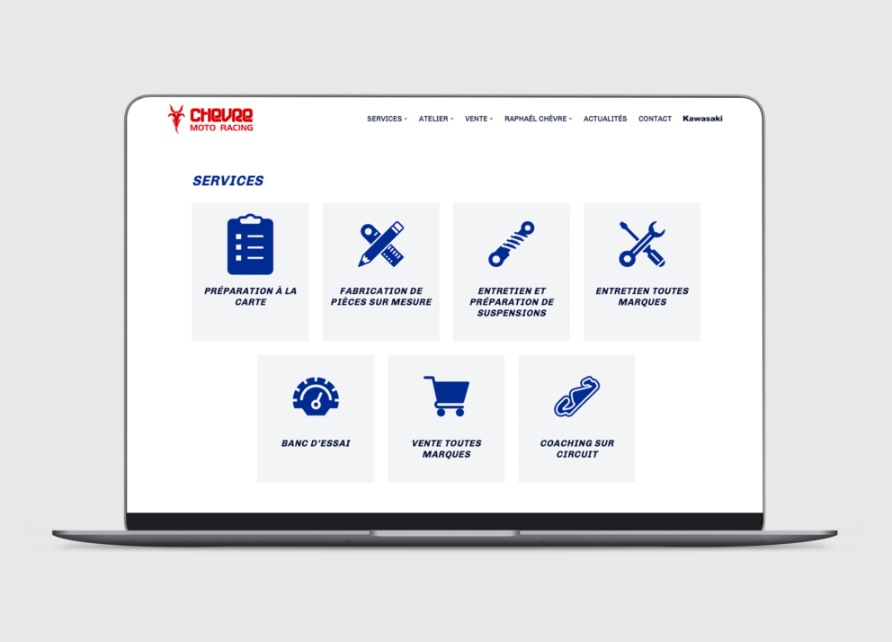 Un nouveau site pour être en tête de course!-4
