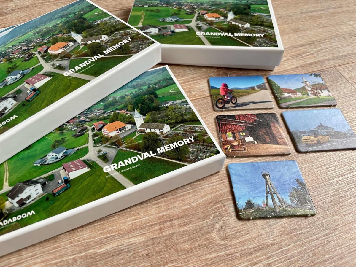 Un jeu Memory aux couleurs de Grandval