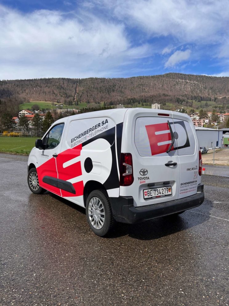 Relooking des véhicules Eichenberger Électricité-1