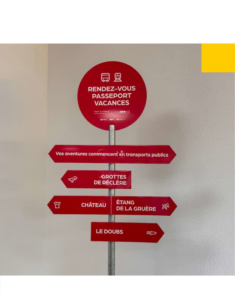 Signalétique de rue pour Vagabond-2