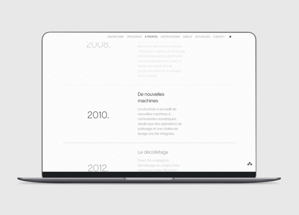 Précision et sur mesure pour un site Internet-3