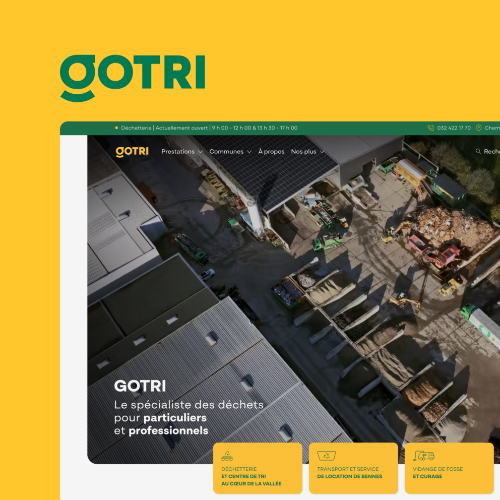 Une vitrine digitale pour présenter les services de Gotri-1