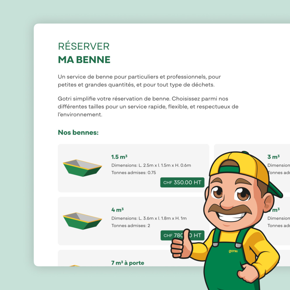 Une vitrine digitale pour présenter les services de Gotri-4