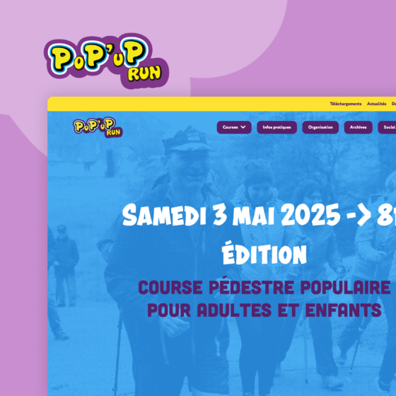 PoP’uP Run – À toute vitesse sur le web!