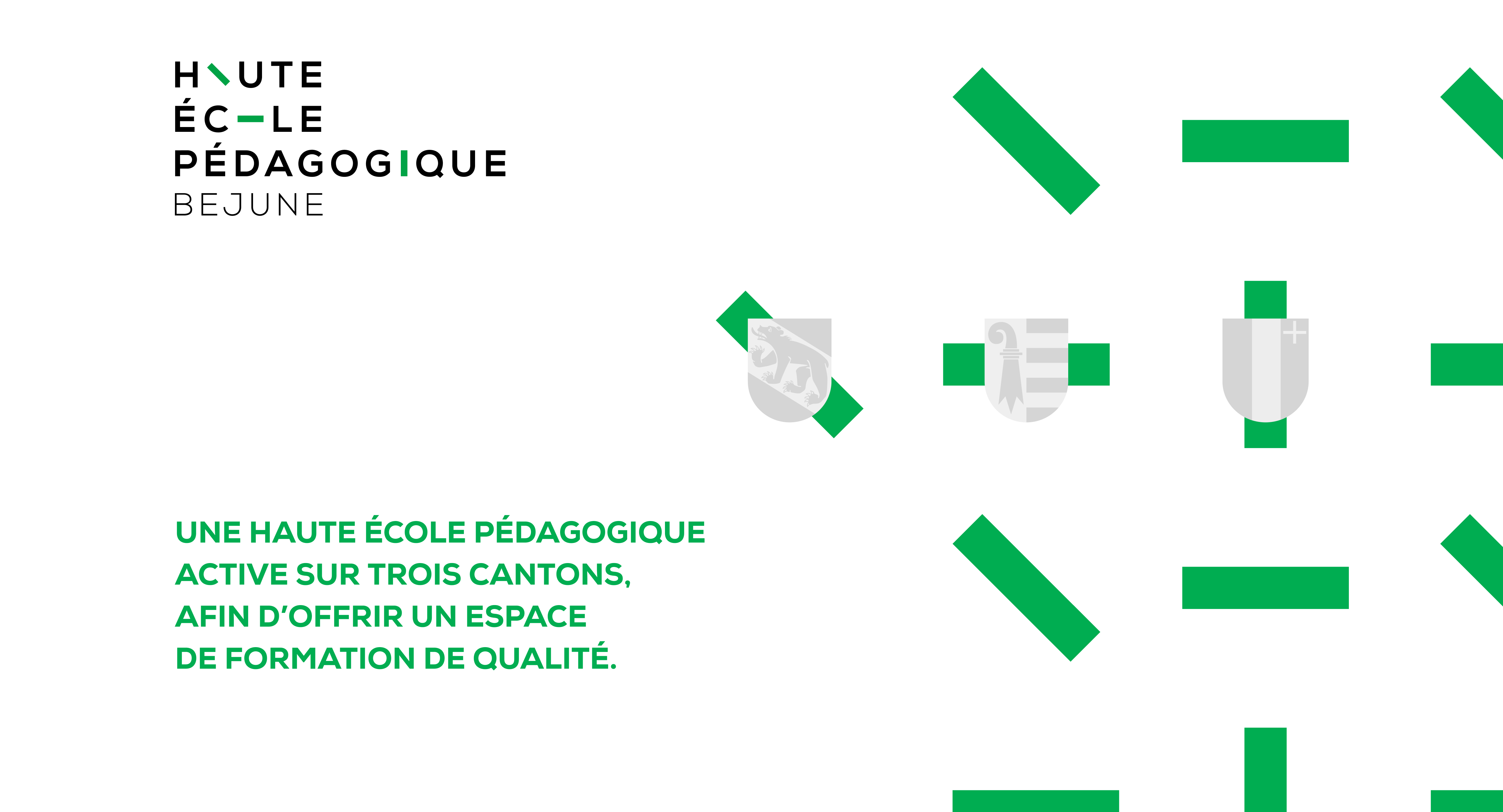 Une nouvelle identité de marque pour la Haute École Pédagogique BEJUNE