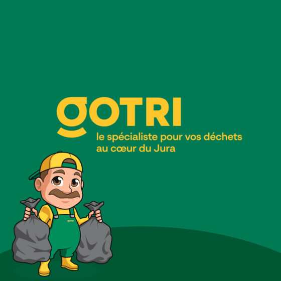 Nouvelle identité et stratégie de communication pour GOTRI, le spécialiste jurassien des déchets.
