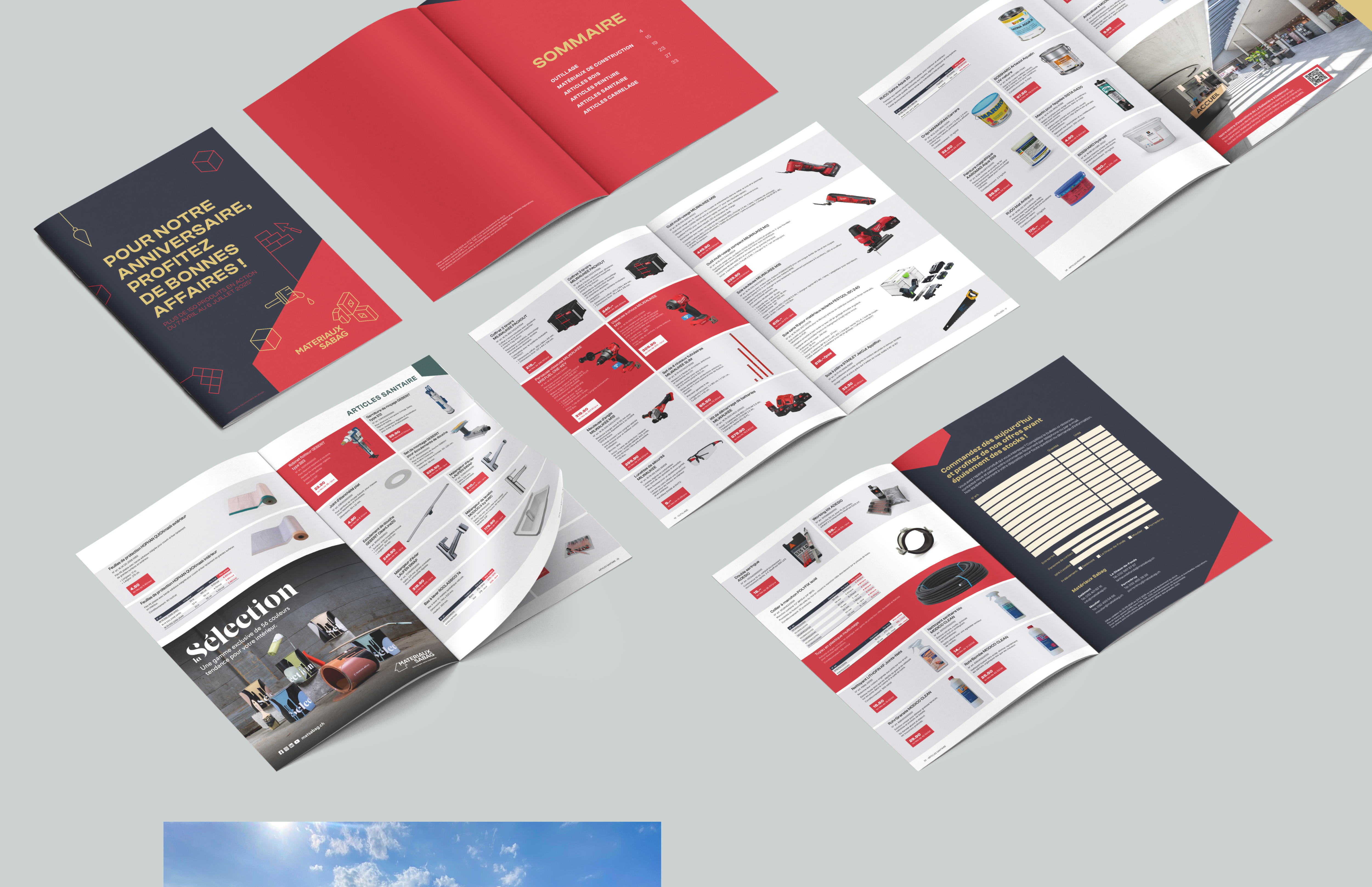 Les Matériaux Sabag fêtent leur 100 ans avec une identité visuelle dédiée