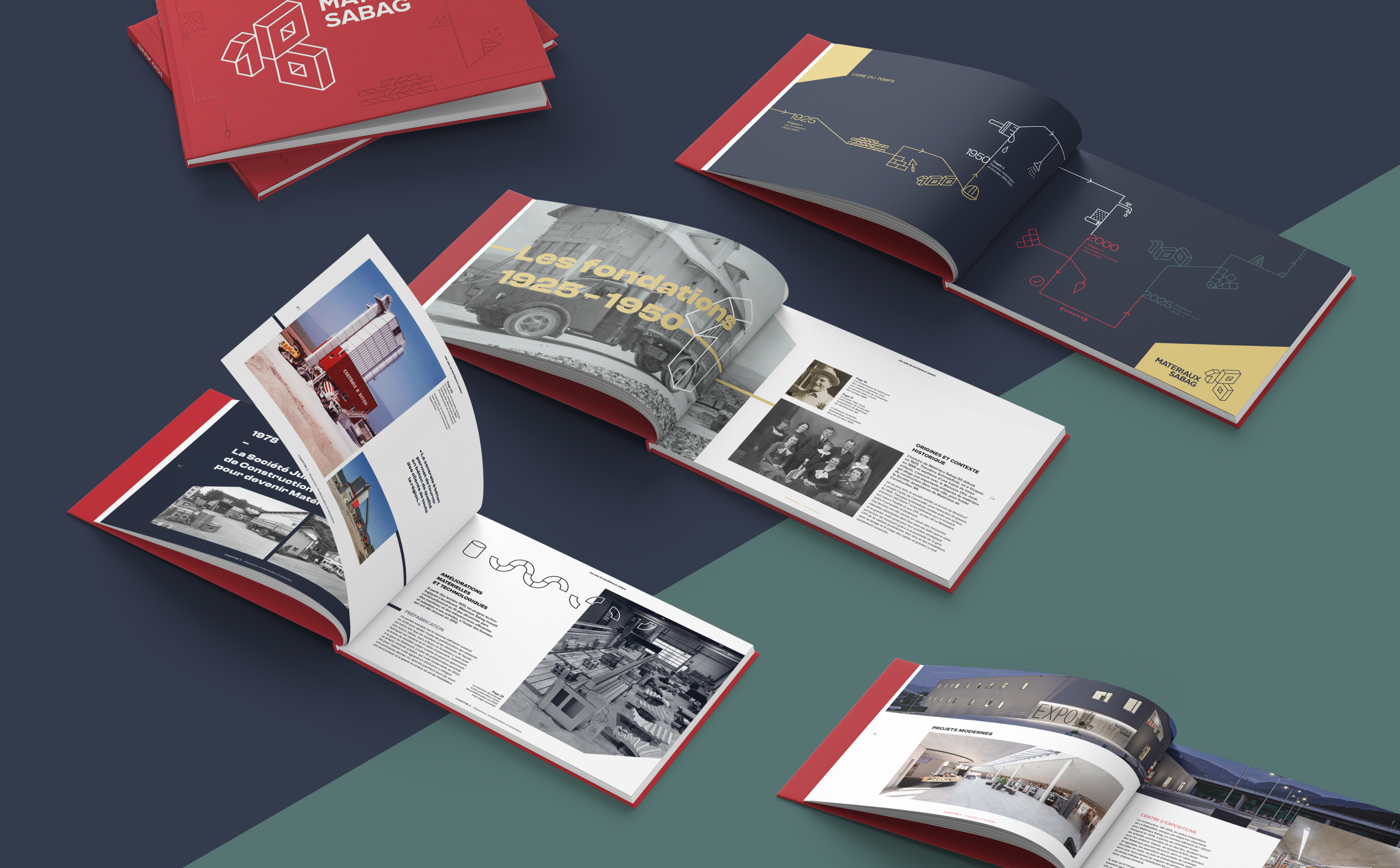 Les Matériaux Sabag fêtent leur 100 ans avec une identité visuelle dédiée