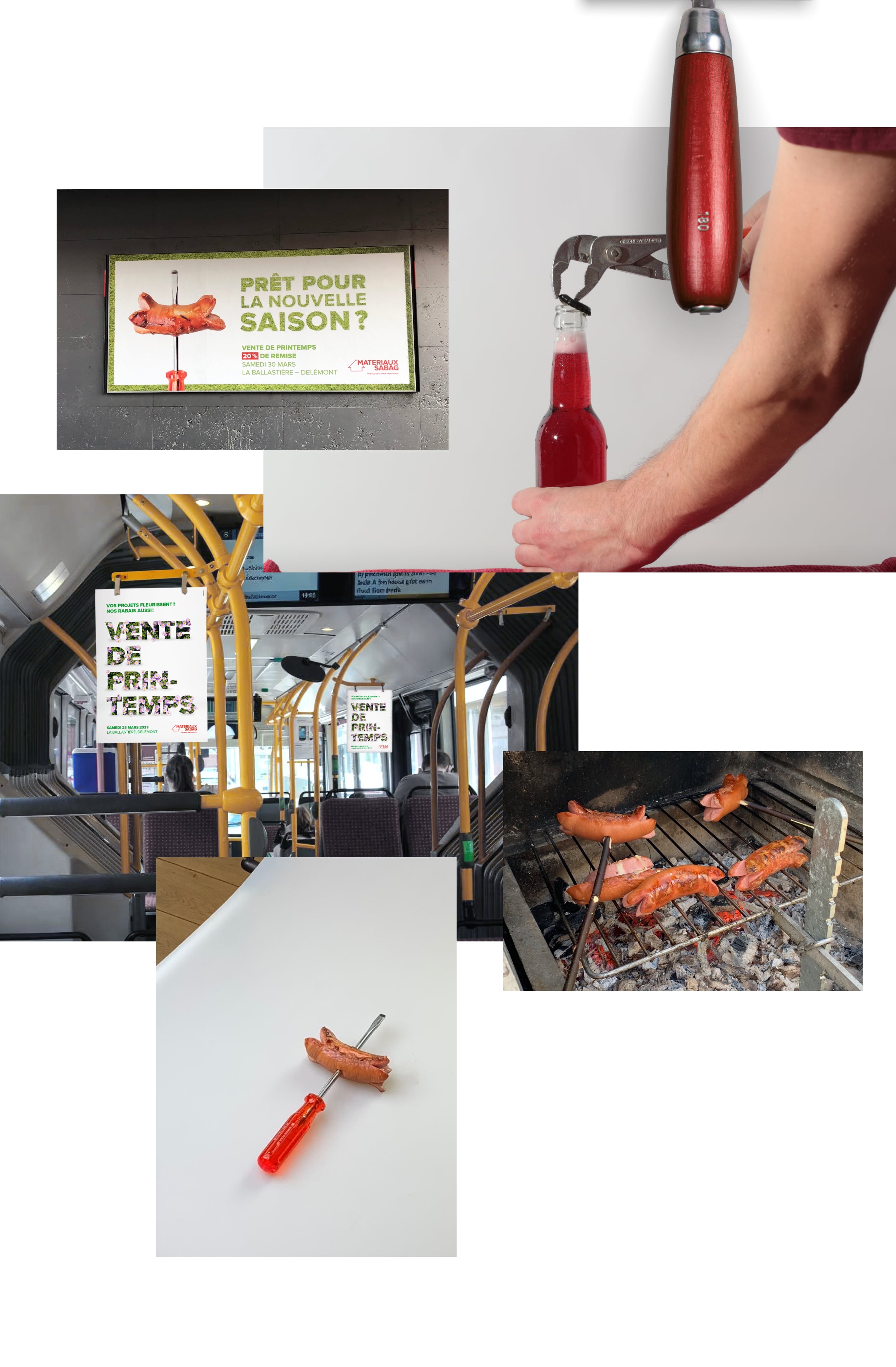 Des campagnes hautes en couleurs pour la traditionnelle vente de printemps des Matériaux Sabag.