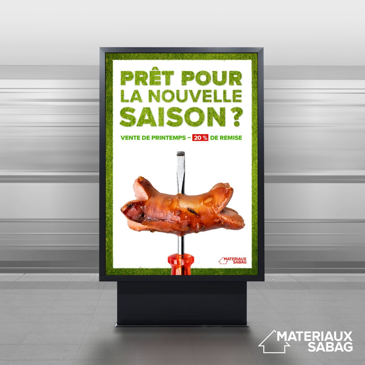 Des campagnes hautes en couleurs pour la traditionnelle vente de printemps des Matériaux Sabag.