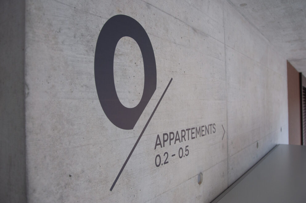 Signalétique originale pour l'Espace-Birse à Bévilard-11