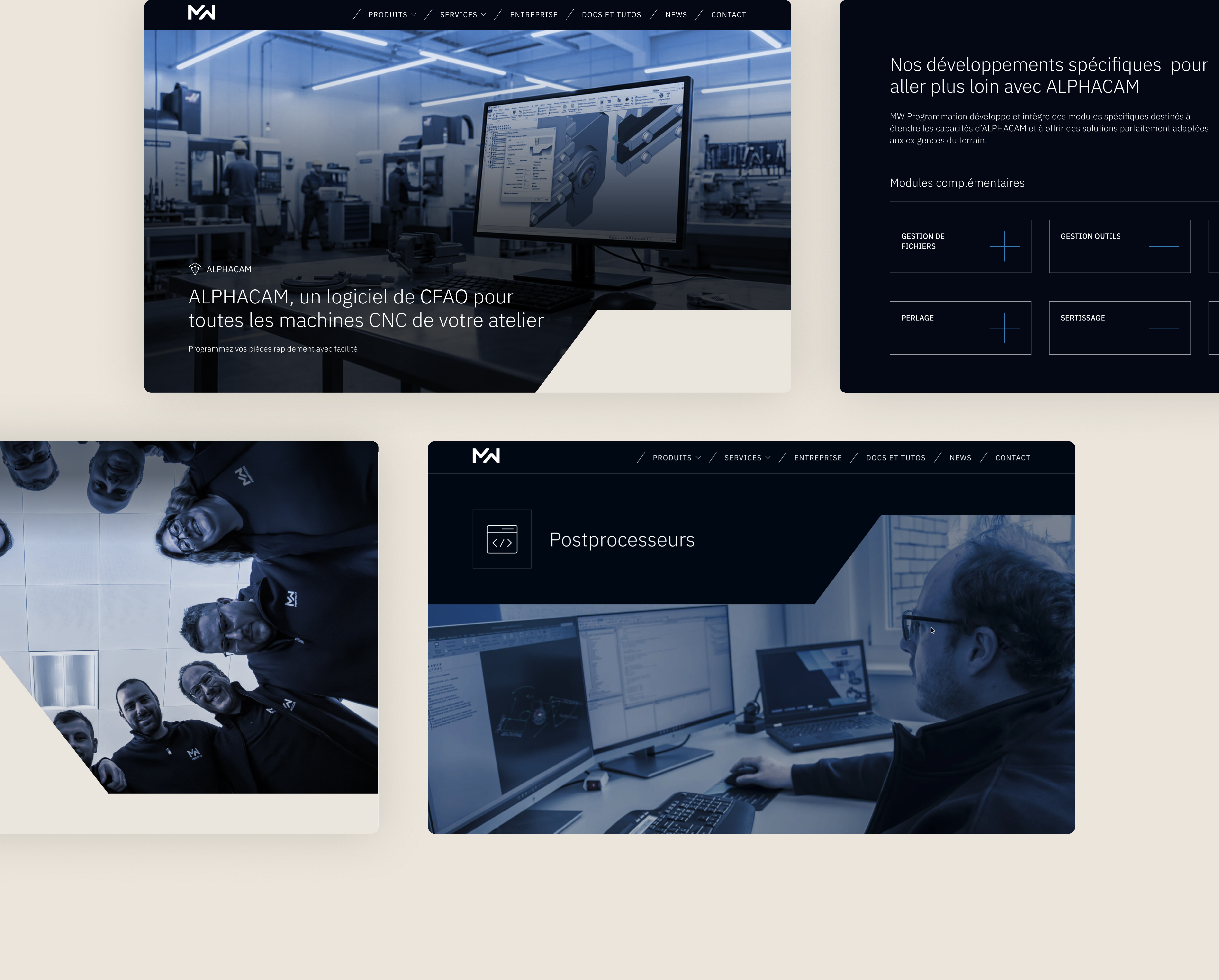 Un site web clair, précis et performant pour convaincre les industriels