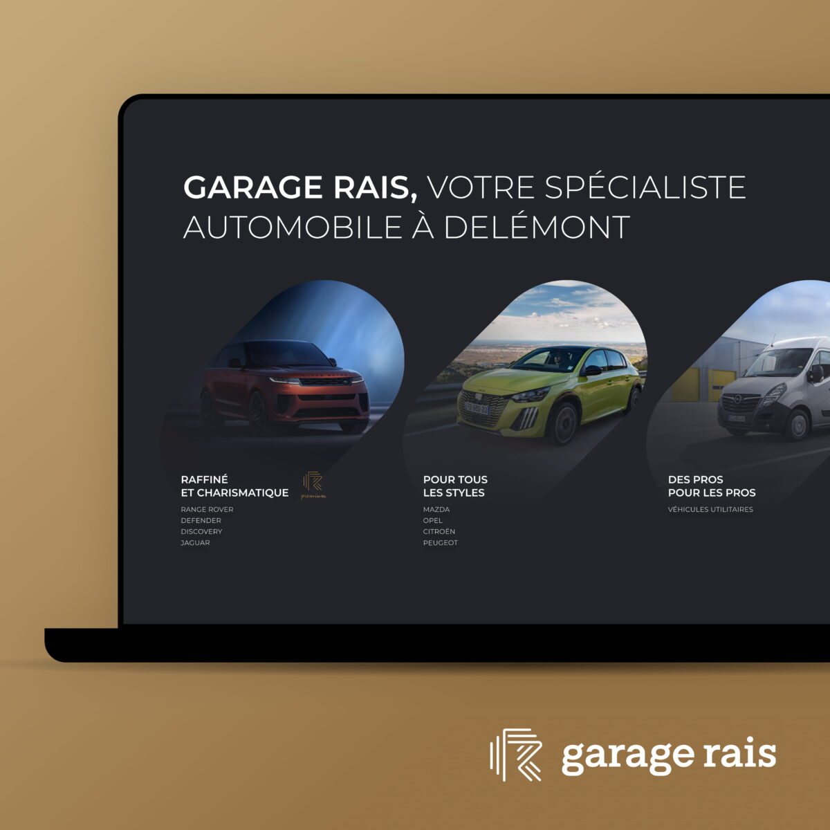 Un site premium et multimarque pour Garage Rais